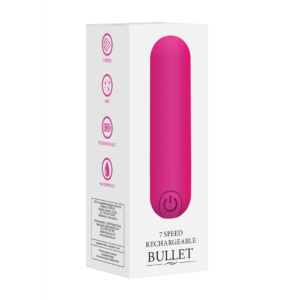 10 Velocidades Recargable Bullet – Rosa