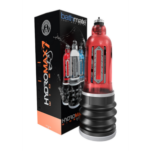 HydroMax7 Wide Boy – Bomba de pene – Rojo