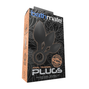 Vibe – Anal Training Plugs – Set of 3 – Black