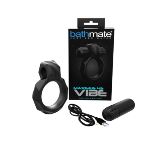 Vibe – Maximus 45 – Ballstrap vibrante y cockring – 1.77 / 4,5 cm