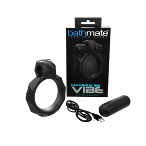 Vibe – Maximus 55 – Ballstrap vibrante y cockring – 2.16 / 5,5 cm