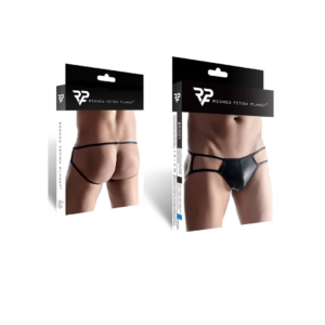 Wetlook Men’s briefs – XXL – Black