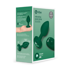 Emerald – Vibrating Butt Plug – M/L