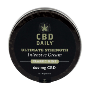 CBD Daily Ultimate Strength Intensive Cream – Classic Mint – 5 oz / 142 g