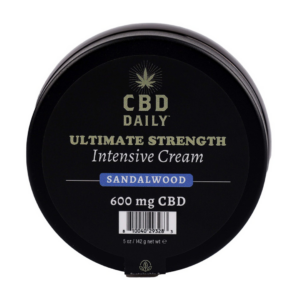 CBD Daily Ultimate Strength Intensive Cream – Sandalwood – 5 oz / 142 g