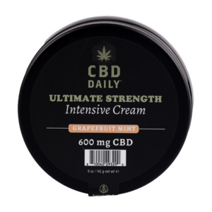 CBD Daily Ultimate Strength Intensive Cream – Grapefruit Mint – 5 oz / 142 g