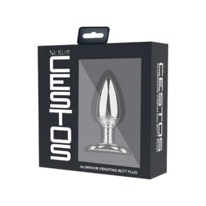 Cestos – Plug Anal de Aluminio Vibrante con Control Remoto