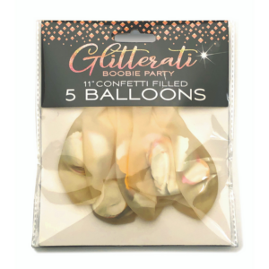Glitterati – Globos de Confetti de Pechos