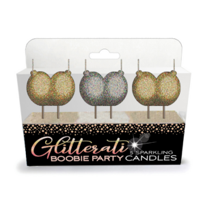 Glitterati – Set de Velas Boobie