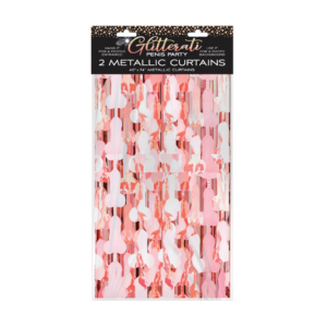 Glitterati – Cortina de Foil para Pene – Set de 2