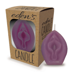 Eden’s Candle – Vagina Aromatizada a Vainilla – Berenjena