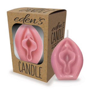 Eden’s Candle – Vagina Aromatizada con Vainilla – Rosa