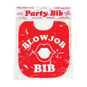 Babero Blow Job – Regalo de broma novedoso
