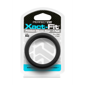 #22 Xact-Fit – Pack de 2 anillos para el pene