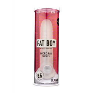 Fat Boy Micro Ribbed Sheath – Dildo – 6 / 16,5 cm