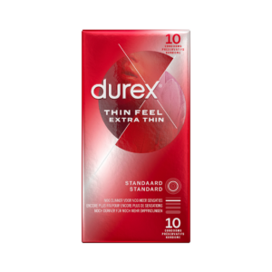 Sensación Delgada Extra Fina – Condones – 10 Piezas