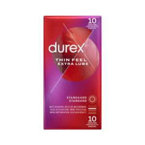 Sensación Fina Extra Lubricada – Condones – 10 Piezas