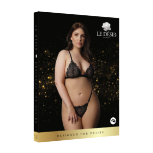Magic Lace Velvet Lingerie Set – Plus Size