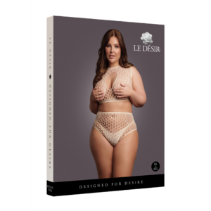 Conjunto de sujetador con abertura en forma de llave Duo – Talla Reina