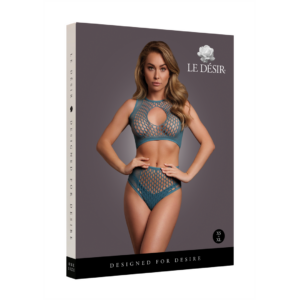 Conjunto de sujetador Duo Net Key-Hole – Talla Única