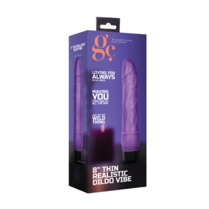 Dildo Vibrador Realista Delgado – 8 / 20 cm