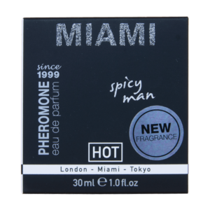 Miami Spicy – Perfume de feromonas para hombres – 1 fl oz / 30 ml