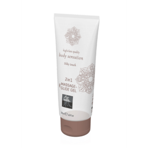 Silky Touch – Gel de masaje y deslizamiento 2 en 1 – 7 fl oz / 200 ml