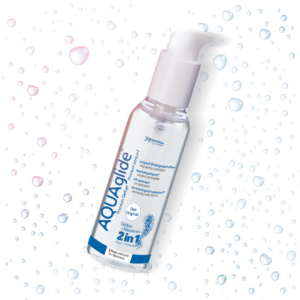 AQUAglide 2 en 1 – Lubricante y Gel de Masaje – 4 fl oz / 125 ml