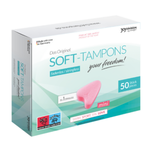 Tampones suaves mini – 50 piezas