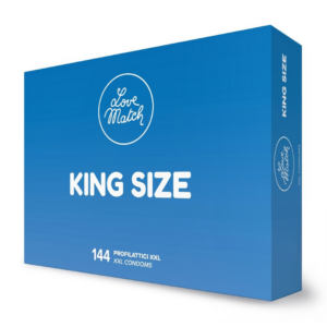 Tamaño King Size – Condones – 2.4 / 60 mm – 144 Piezas