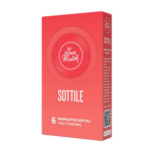 Sottile – Condones Finos – 6 Piezas