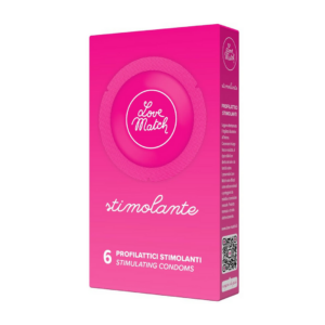 Estimulante – Condones Ribs and Dots – 6 Piezas
