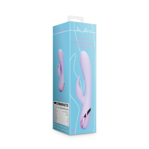 Vibrador Conejo de Silicona Suave – Lavanda Digital