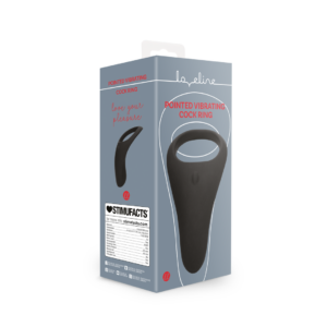 Anillo Vibrador Puntiagudo – Regaliz Negro
