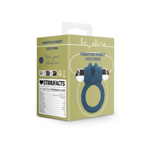 Anillo Vibrador Conejito – Azul Báltico