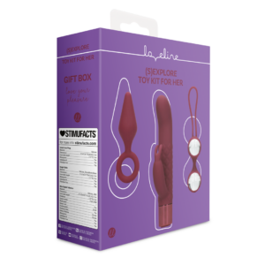 (S)explore – Toy Kit for Her – Dark Cherry