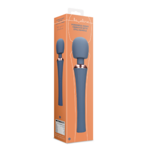 Powerful Wand Vibrator with Still Handle – Blue Nova