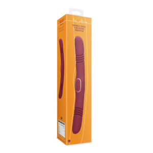 Double-Sided Thrusting Vibrator – Merlot Grape