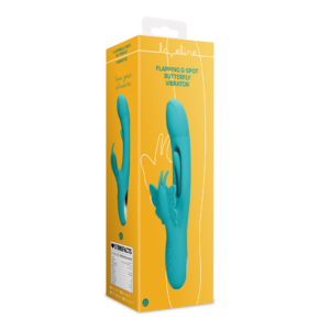 Flapping G-Spot Butterfly Vibrator – Peacock Blue