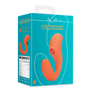 G-Spot Vibrator with Clitoral Pulse Wave – Untamed Orange
