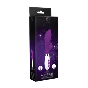 Achelois – Estimulador Clitoriano y Vibrador Recargable – Púrpura