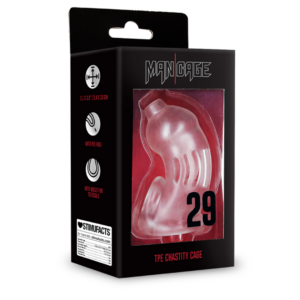 Modelo 29 – Jaula de Castidad TPE – Transparente