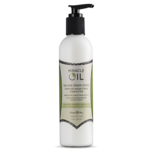 Miracle Oil Tea Tree Shaving Cream – 8 fl oz / 237 ml