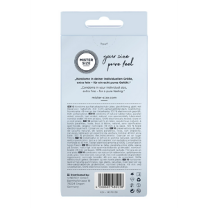 Pure Feel – Condoms 49 mm – 10 Pack