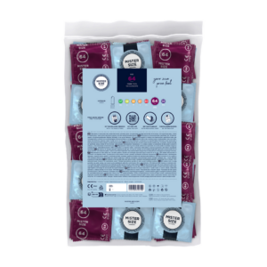 Pure Feel – Condoms 64 mm – 100 Pack
