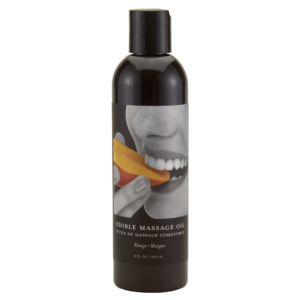 Aceite de Masaje Comestible de Mango – 8 fl oz / 237 ml