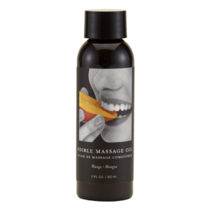 Aceite de Masaje Comestible de Mango – 2 fl oz / 60 ml