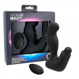 Max 20 – Waterproof Unisex Massager with Remote Control