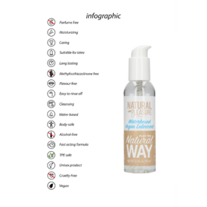 Lubricante Vegano a Base de Agua – 5 fl oz / 150 ml