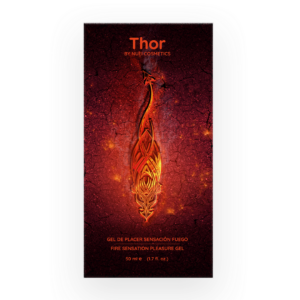 Thor – Gel de Placer Intenso con Efecto Calor – 1.7 fl oz / 50 ml